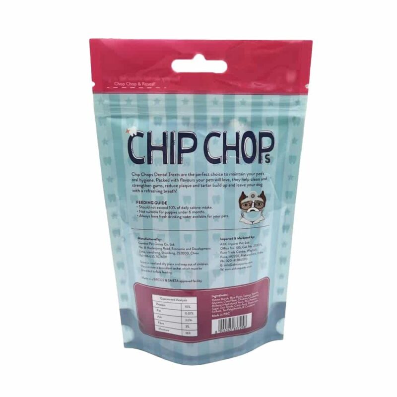 Chip Chops Dental Twist( Chicken & Cranberry ) Dog Treat