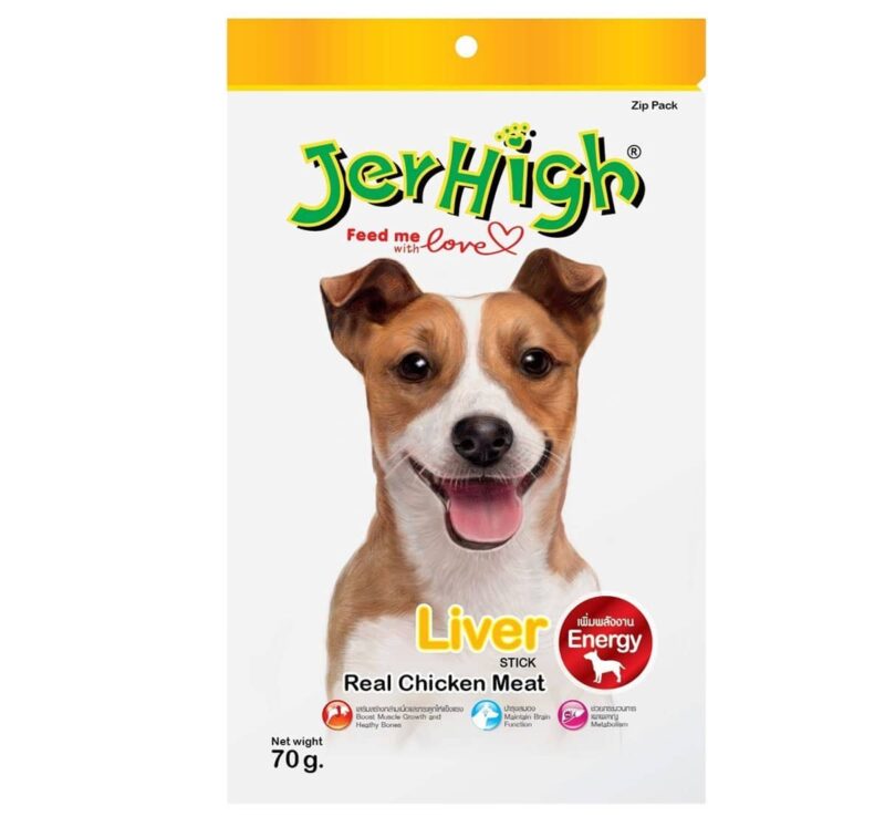 JerHigh Liver Dog Treat - 70gm