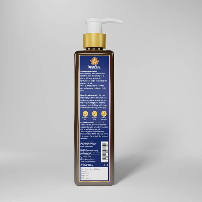 Dogsee Veda Dog Shampoo (Oat Meal) 200ml