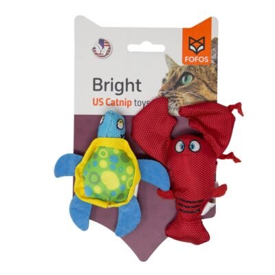 FOFOS Cat Toy - Organic Catnip Scratch Toy Watermelon with Popsicle – P