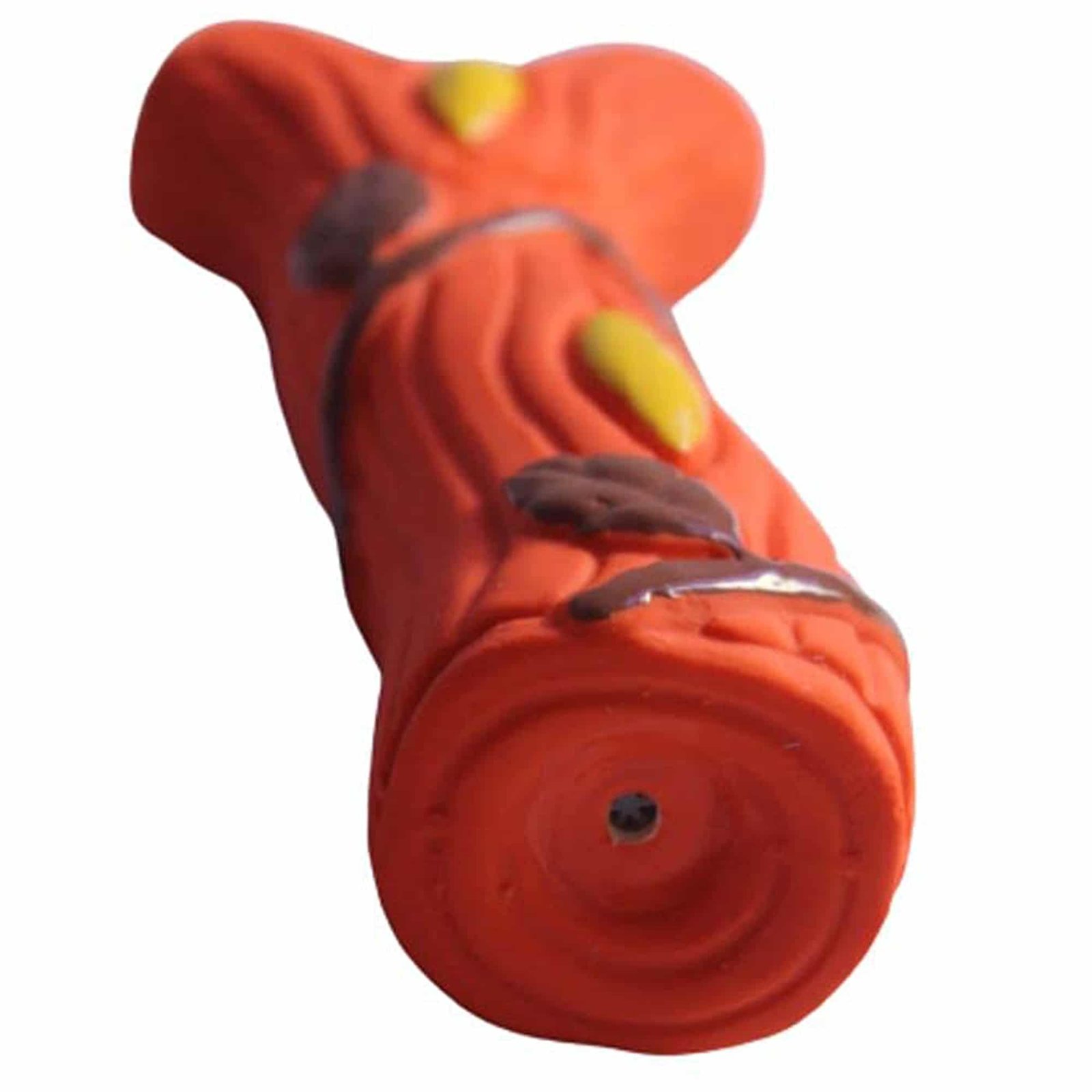 FOFOS Vegi-Bites Carrot Dog Toy - Tails In The House