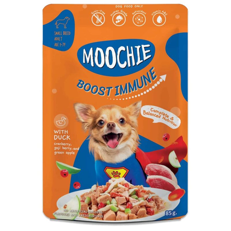 Moochie Wet Dog Food Boost Immune 85gm